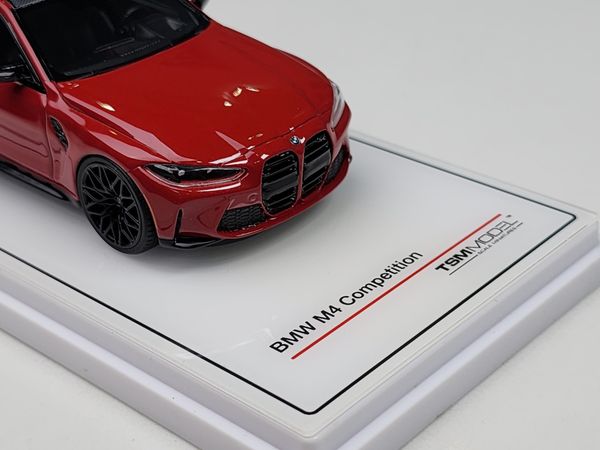 Xe Mô Hình BMW M4 Competition (G82) Toronto Red Metalic 1:43 TSM Model ( Đỏ )