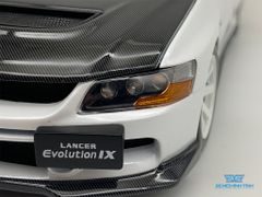 Xe Mô Hình Mitsubishi Lancer Evolution Ralliart 1:18 Super A Model ( Trắng )