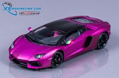 XE MÔ HÌNH LAMBORGHINI AVENTADOR LP700 1:18 WELLY-FX (TÍM)