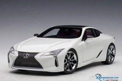 Xe Mô Hình Lexus LC500 1:18 Autoart ( Trắng nội thất Đỏ )