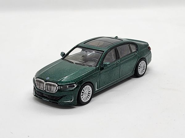 Xe Mô Hình BMW Alpha B7 xDrivw Alpina Green Metallic LHD 1:64 Minigt ( Xanh Lá )