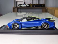 Xe Mô Hình Pagani Huayra R 1:18 Vip Scale Model ( Blue Carbon )