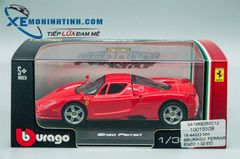 XE MÔ HÌNH FERRARI ENZO 1:32 BBURAGO (ĐỎ)