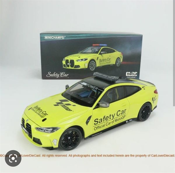 Xe Mô Hình BMW M4 - 2020 1:18 MiniChamps (Safety Car)