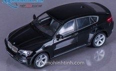 XE MÔ HÌNH BMW X6 1:24 WELLY (ĐEN)