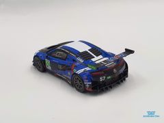 Xe Mô Hình Acura NSX GT3 Evo #57 2020 1:64 MiniGT ( Xanh #57 )