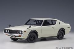 Xe Mô Hình Nissan Skyline GT-R (KPGC110) 1:18 Autoart ( Trắng )