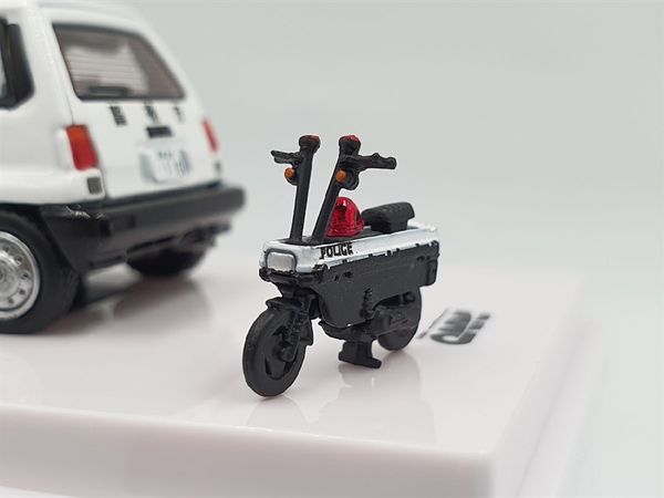 Xe Mô Hình Honda City Turbo II Japanese Police Car Concept Livery 1:64 INNO-MODELS (Trắng)