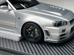 Xe Mô Hình Nissan Skyline R34 Z-Tune 1:18 One Model ( Bạc )