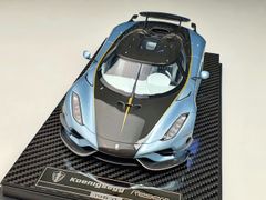 Xe mô hình Koenigsegg Regera 1:18 FrontiArt (Horizon Blue)