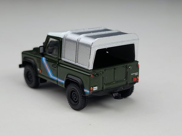 Xe Mô Hình Land Rover Defender 90 Pikup Bronze Green LHD 1:64 MiNiGT ( Xanh )