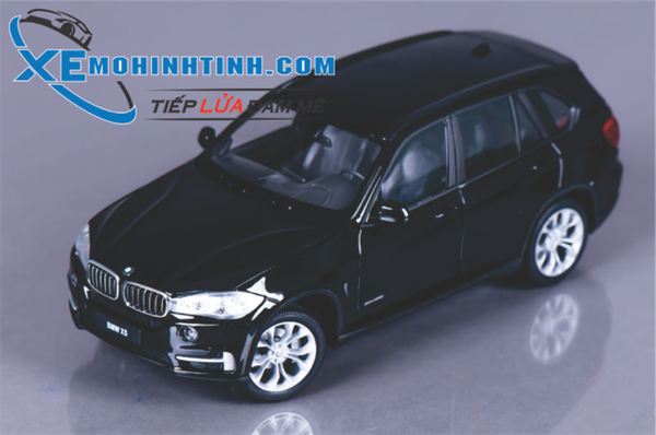 XE MÔ HÌNH BMW X5 1:24 WELLY (ĐEN)