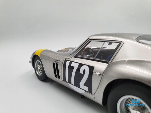 Xe Mô Hình Ferrari 250 GTO #172 1:18 GTSpirit (Bạc)