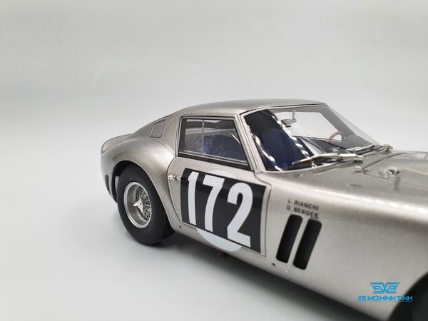 Xe Mô Hình Ferrari 250 GTO #172 1:18 GTSpirit (Bạc)