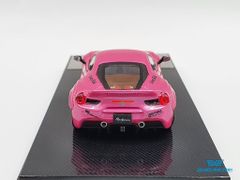 Xe Mô Hình Ferrari 488 GTB LB Performance 1:64 CM Model ( Hồng )