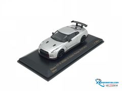 Xe Mô Hinh Nissan GT-R Nismo N Attack Package (R35) 2015 1:64 Car-Nel ( Bạc )