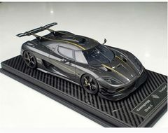 Xe mô hình Koenigsegg One:1 1:18 FrontiArt (Carbon Gold)