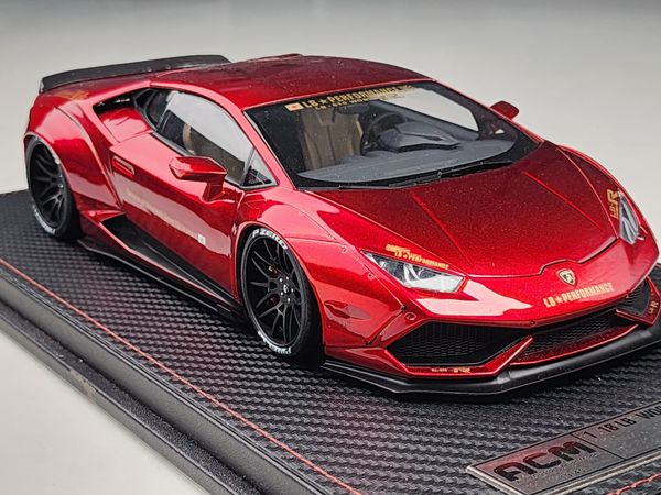 XE MÔ HÌNH LAMBORGHINI HURACAN LB 1:18 ACM (ĐỎ)