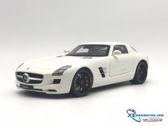 XE MÔ HÌNH MERCEDES-BENZ SLS AMG 1:18 GTAUTOS (TRẮNG)