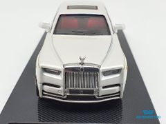 Xe Mô Hình Rolls Royce Phantom Bản 4 Cửa 1:64 ( Trắng Nội Thất Đỏ )