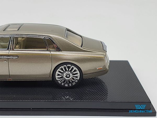 Xe Mô Hình Rolls Royce Phantom Bản 4 Cửa 1:64 ( Vàng Đồng )