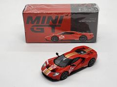 Xe Mô Hình Ford GT Alan Mann Heritage Edition LHD 1:64 Minigt ( Đỏ )