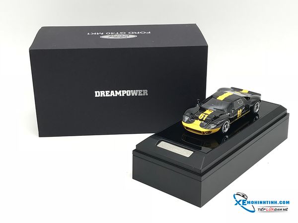 Xe Mô Hình FORD GT400 MK1 1:43 Dream Power ( Đen )