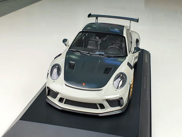 Xe Mô Hình Porsche 911 (911.2) GT3 RS 2018 1:18 Minichamps (Xám )