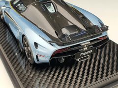 Xe mô hình Koenigsegg Regera 1:18 FrontiArt (Horizon Blue)