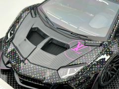 Xe Mô Hình Lamborghi Aventador LBWK 1:18 Timothy & Pierre ( Black LV )