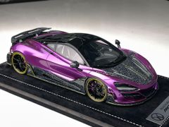 Xe Mô Hình McLaren 720S 1:18 Mansory limited 99psc ( Purple ) ( 81 - 84 )