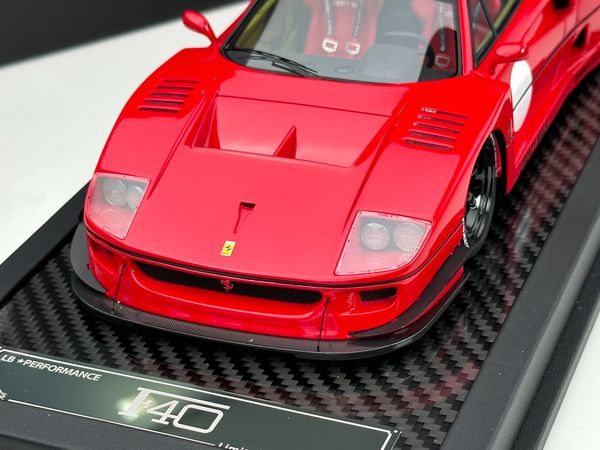 Xe Mô Hình Ferrari F40 1:18 VIP Model ( Đỏ )