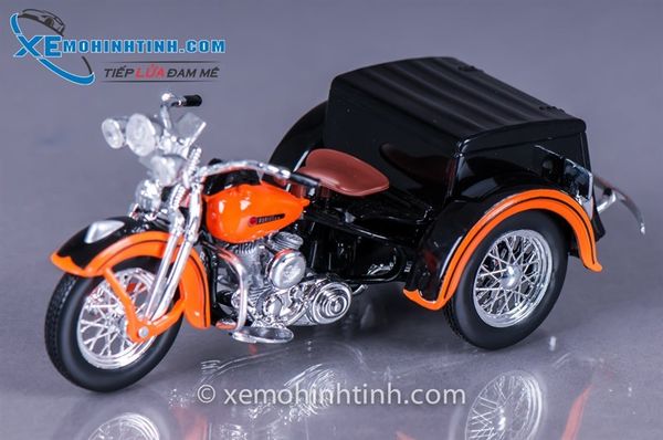 XE MÔ HÌNH HARLEY DAVIDSON 1947 SERVI-CAR 1:18 MAISTO (CAM)