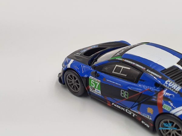 Xe Mô Hình Acura NSX GT3 Evo #57 2020 1:64 MiniGT ( Xanh #57 )