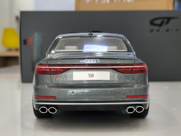 Xe Mô Hình Audi S8 Grey 1:18 GTSpirit ( Xám )