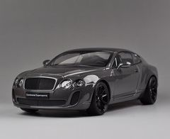 XE MÔ HÌNH BENTLEY CONTINENTAL GT 1:18 WELLY-FX (XÁM)