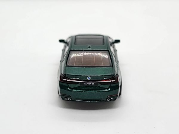 Xe Mô Hình BMW Alpha B7 xDrivw Alpina Green Metallic LHD 1:64 Minigt ( Xanh Lá )