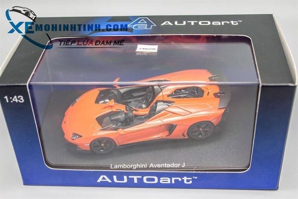 XE MÔ HÌNH LAMBORGHINI AVENTADOR J 1:43 AUTOART (CAM)