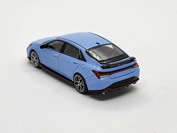 Xe Mô Hình Hyundai ELANTRA N Performance Blue LHD 1:64 Minigt ( Xanh Nhạt )