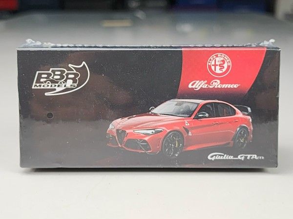 Xe mô hình Alfa Romeo Giulia GTAm Rosso GTA 1:64 MiniGT (Đỏ)