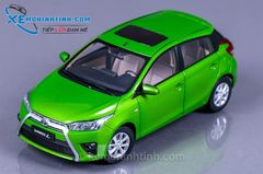 XE MÔ HÌNH TOYOTA YARIS 1:18 PAUDI (XANH LÁ)