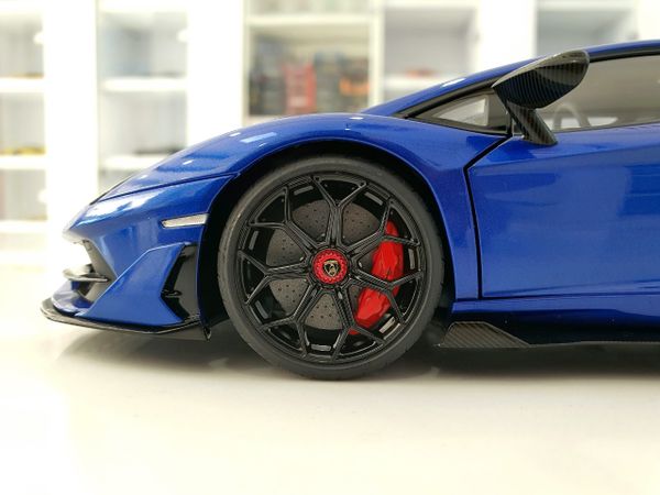 Xe Mô Hình Lamborghini Aventador SVJ 1:18 AUTOart ( Xanh Dương )