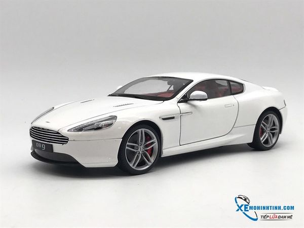 XE MÔ HÌNH ASTON MARTIN DB9 1:18 WELLY-FX (TRẮNG)