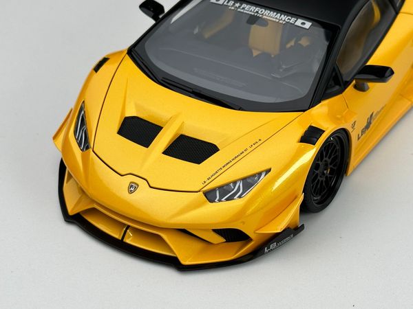 Xe Mô Hình Lamborghini Huracan GT LB-Silhouette Works 1:18 AutoArt (METALLIC YELLOW)