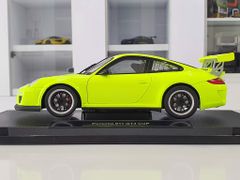 XE MÔ HÌNH PORSCHE 911 GT3 CUP 1:18 WELLY (XANH LÁ)