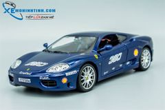 XE MÔ HÌNH FERRARI 360 CHALLENGE 1:24 BBURAGO (XANH)