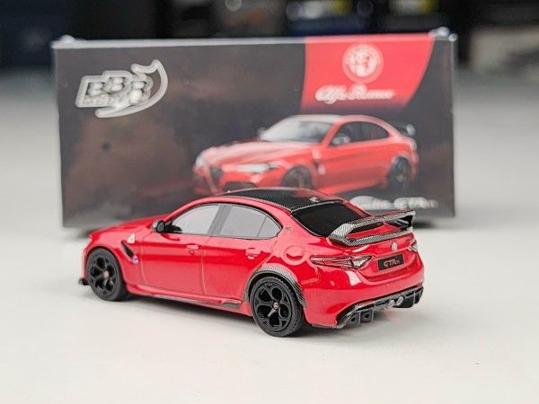 Xe mô hình Alfa Romeo Giulia GTAm Rosso GTA 1:64 MiniGT (Đỏ)