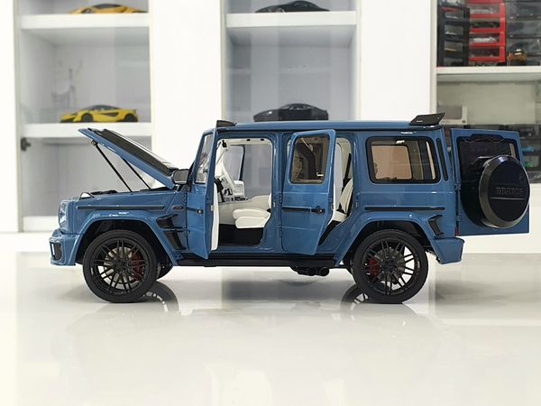 Xe Mô Hình Brabus 800 Widestar (Mercedes-AMG G63) - 2020 1:18 Almost Real (Xanh)