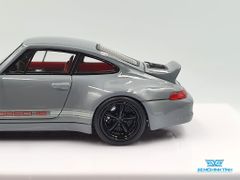 Xe Mô Hình Porsche 400R(993) Gunter Werks Nardo ASH 1:64 Fuelme ( Xám )