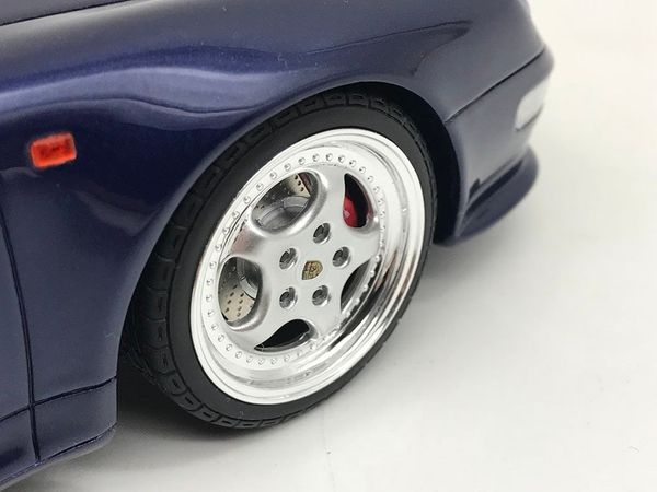 Xe Mô Hình Porsche 993 Turbo Cabrio Iris 1:18 GTSpirit ( Xanh Dương )